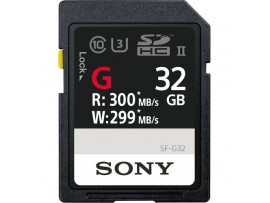 SONY SF-G SDHC 32GB SERIES 300MB/s SONY SF-G SDHC 32GB SERIES 300MB/s